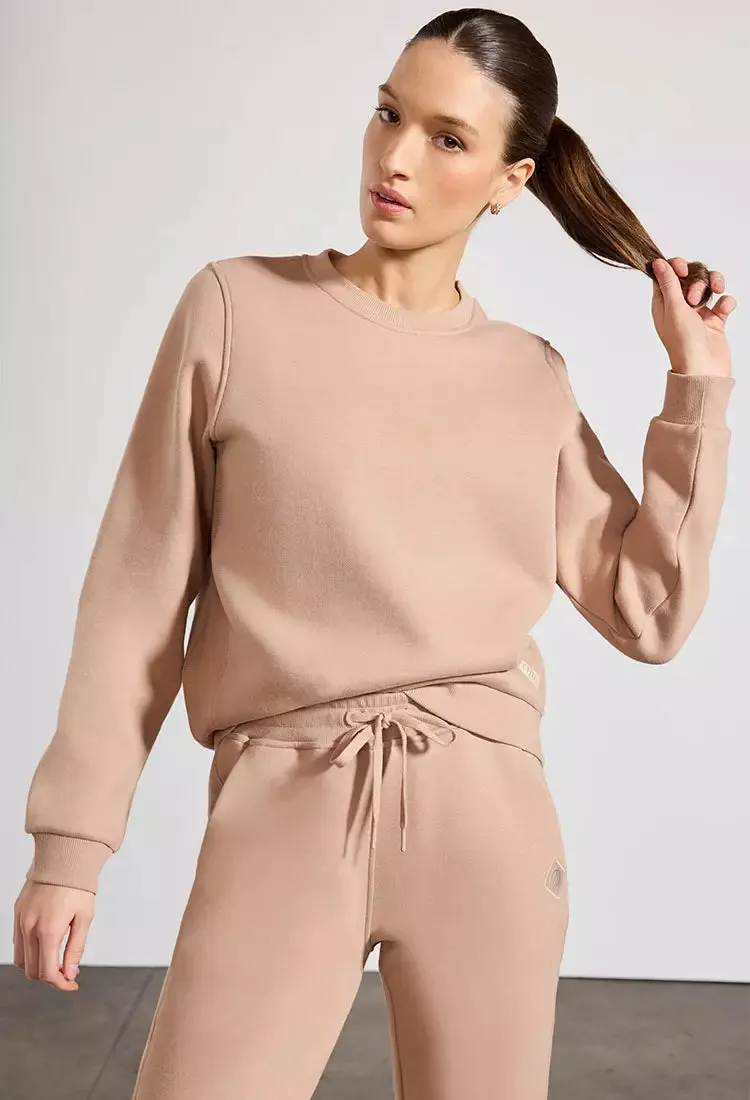 Luxefleece Sweatshirt - Warm Taupe